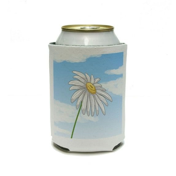 Daisy Flower Can Cooler Drink Insulator Beverage Insulated Holder