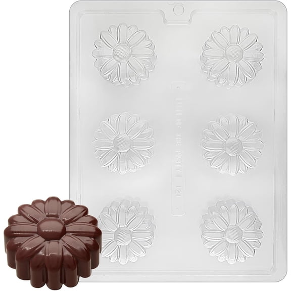 Daisy Flower Cookie Chocolate Mold