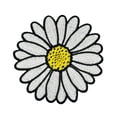 thumbnail image 1 of Daisy Flower Embroidered Iron-on Patch | Clayton Jewelry Labs, 1 of 5