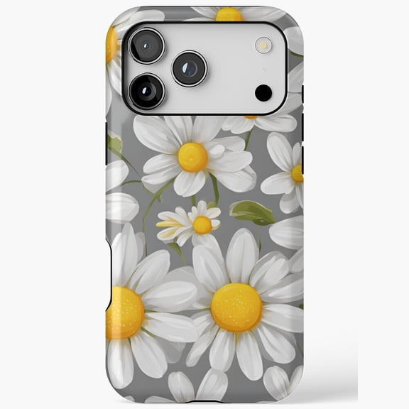 Daisy Flower Graphic Design Tough Cover iPhone Case 17 11 12 13 14 15 16 Pro Max