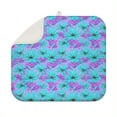 thumbnail image 1 of Daisy Flower Microfiber Dish Drying Pad for Kitchen Countertop Absorbent Rack Mat Foldable Spring Summer Drainer Mat 16x18 Inch, 1 of 7