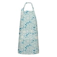 thumbnail image 1 of Daisy Flower Pattern Apron-Garden Aprons for Women with Pockets-Cotton Linen Waterproof Kitchen Cooking Gardening Aprons Adjustable for Kitchen,Cooking,BBQ and Salon 33x27 Inch, 1 of 7
