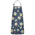 thumbnail image 1 of Daisy Flower Pattern Apron-Garden Aprons for Women with Pockets-Cotton Linen Waterproof Kitchen Cooking Gardening Aprons Adjustable for Kitchen,Cooking,BBQ and Salon 33x27 Inch, 1 of 7
