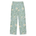 thumbnail image 1 of Daisy Flower Pattern Pajama Pants Soft Lightweight Lounge Pants Bottoms Sleep Pants Warm Comfy, 1 of 9