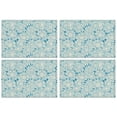 thumbnail image 1 of Daisy Flower Pattern Summer Placemats Table Placemats Set Of 4-Linen Kitchen Washable Placemats Table Mats 11.8"x17.7" Non-Slip Heat Resistant, 1 of 6