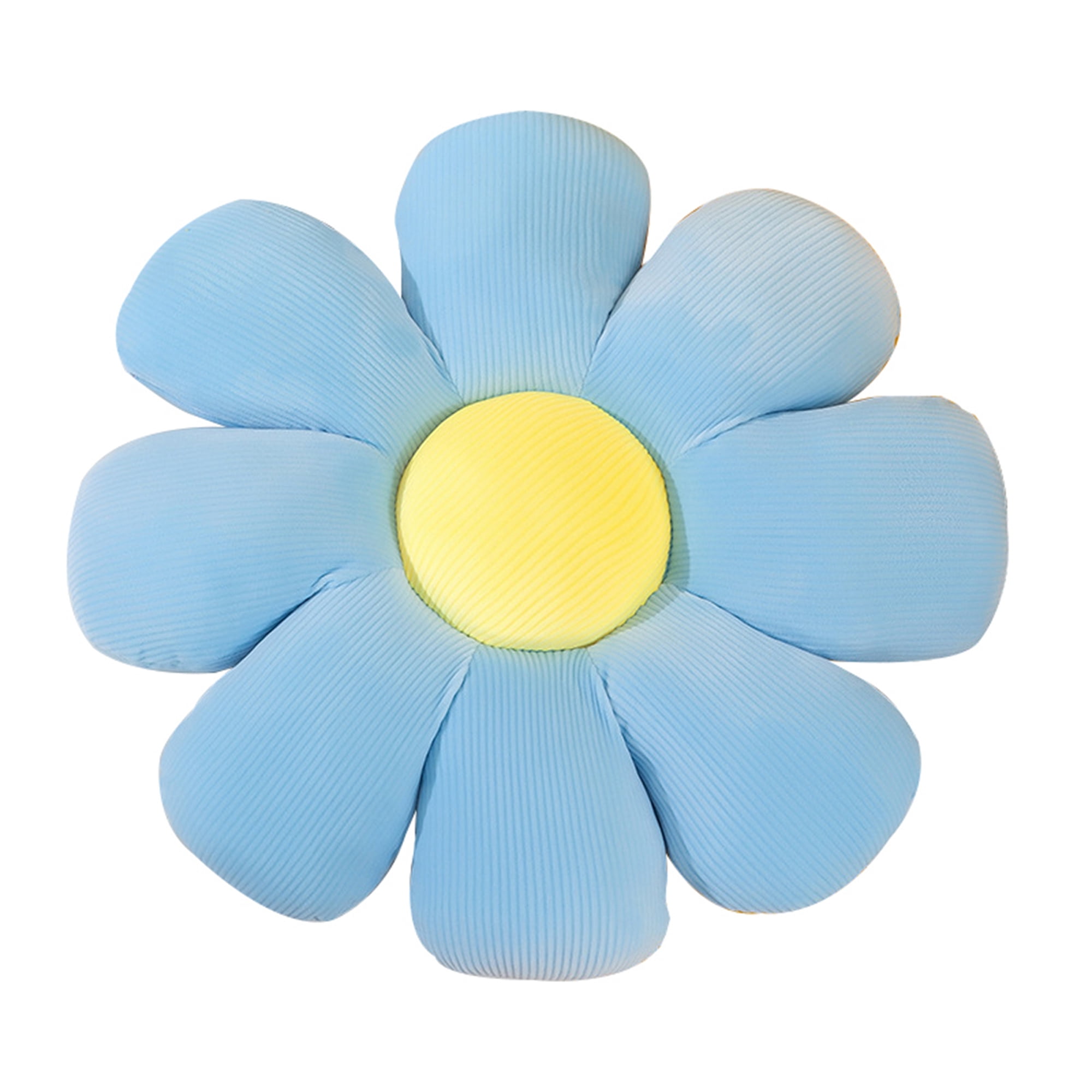 Daisy Flower Pillow Chair Pads Seating Cushion Soft Flower Throw Pillow for Home Office Desk Dining Sofa Bedroom Decor Aesthetic Pillows