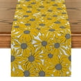 Daisy Flower Plant Table Runners Dresser Table r Farmhouse Dining Table