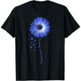 thumbnail image 1 of Daisy Flower Prostate Cancer Awareness Gifts T-Shirt, 1 of 2