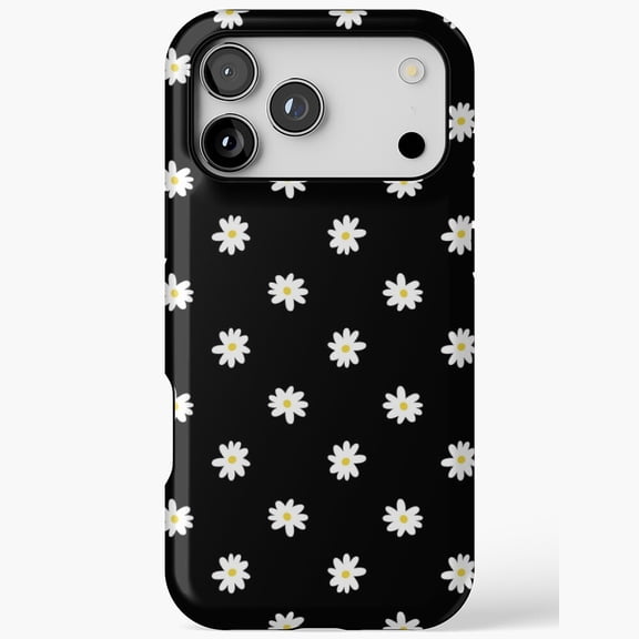 Daisy Flower Tough Protective Cover iPhone Case 17 16 15 14 13 12 11 Pro Max