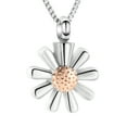 thumbnail image 1 of Daisy Flower Urn Necklace for Ashes for Women Pendant Keepsake for Ashes Memory Cremation Jewelry Urn Necklace Jewelry for Women, 1 of 7