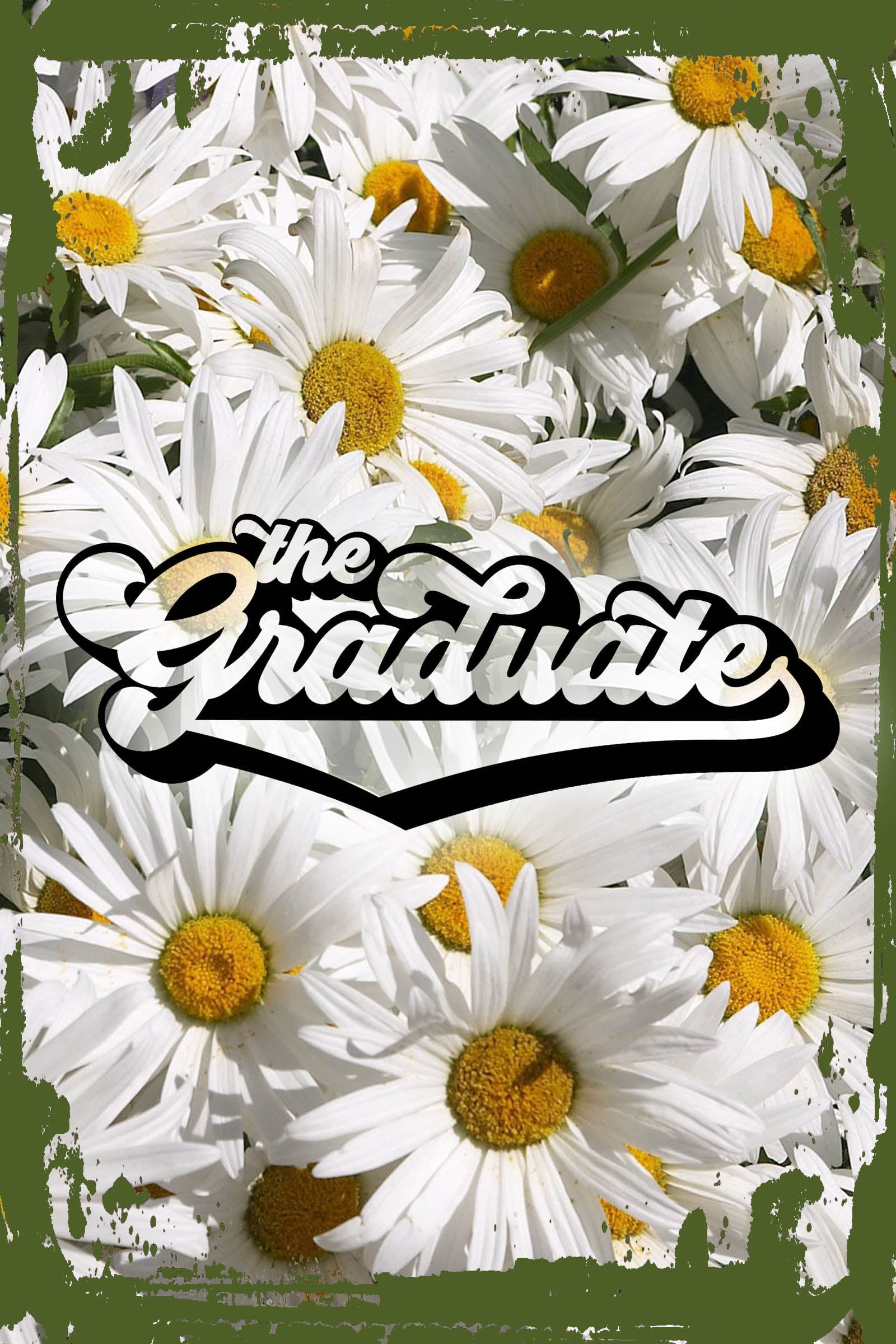 Daisy Flower Wall Art The graduate classic high school college ...