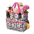 thumbnail image 1 of Daisy Flowers Garden Tools Bag, Water-proof Oxford Garden Tote Home Organizer Gardening Tool Bag Kit Holder with 8 Pockets for Indoor and Outdoor Gardening(Tools Not Included), 1 of 6