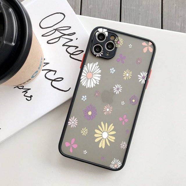 Daisy Flowers Phone Case for iphone 7 8 Plus Cases for iphone X XR XS