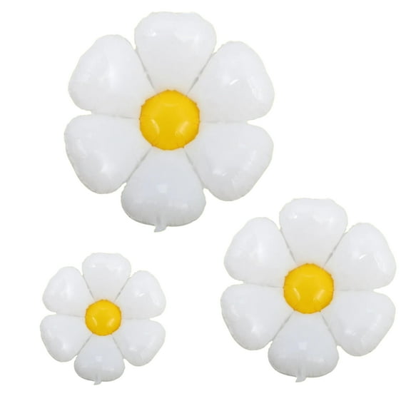 Daisy Foil Balloon Pack - 3pcs