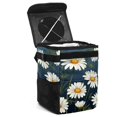 thumbnail image 1 of Daisy Foldable Car Garbage Can with Lid, Leak-Proof Mini Trash Can, Hanging Storage Bag - Car Trash Bin for Travel and Commuting, 1 of 6
