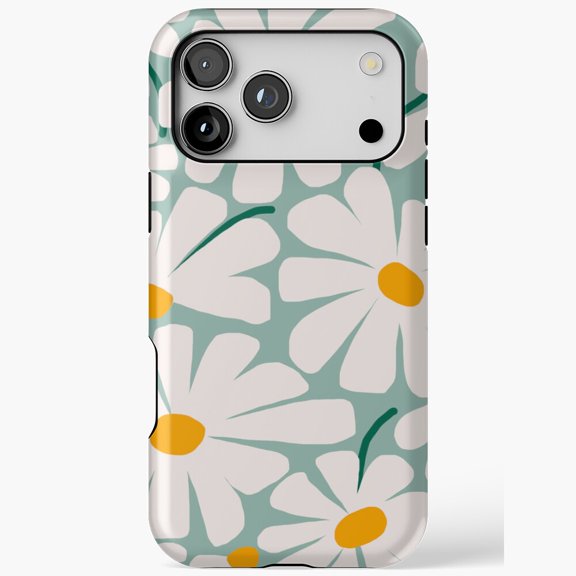 Daisy Fresh Text Slogan Design Cover iPhone Case 11 through 17 Pro Max