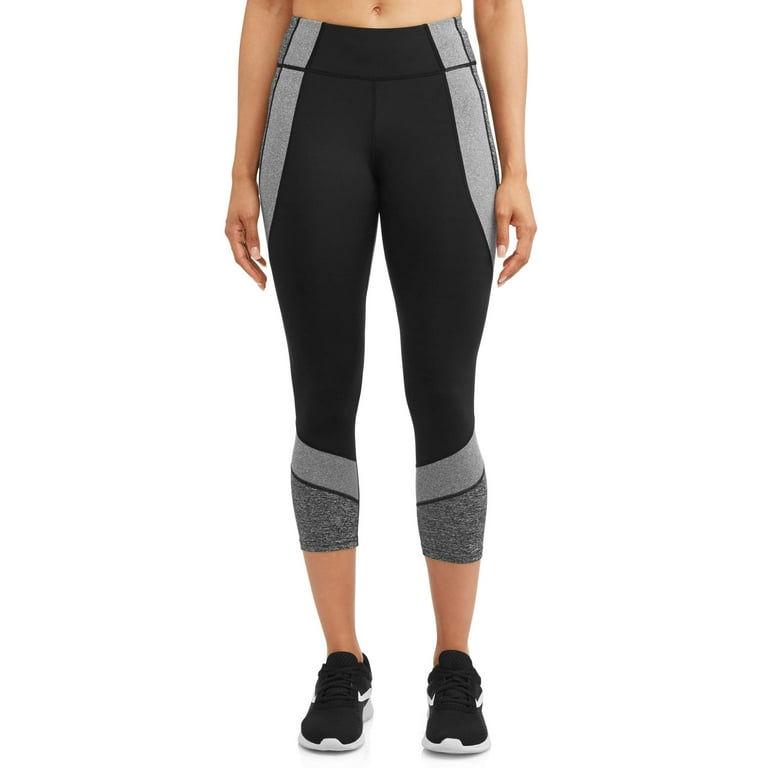 Daisy Fuentes Women s Active Tricolor Capri Pant Walmart