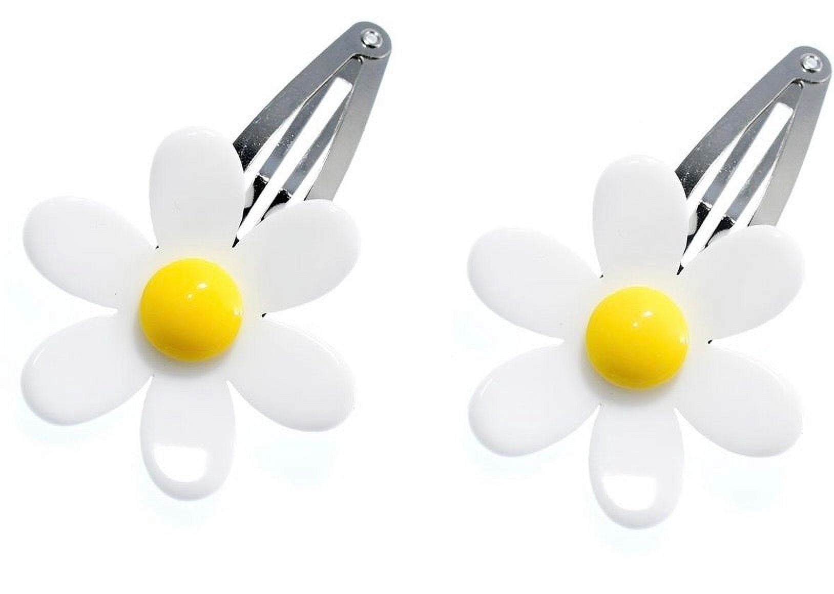 Daisy Girls Snap Hair Clips Set