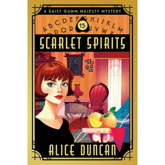 Daisy Gumm Majesty Mystery Scarlet Spirits: A Historical Cozy Mystery, Book 15, (Paperback)