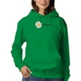 thumbnail image 1 of Daisy Hand Drawn Blessed Text    Hoodie Women -Image by Shutterstock, Female 5X-Large, 1 of 4