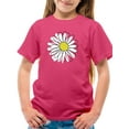 thumbnail image 1 of Daisy Hand Drawn Doodle T-Shirt Juniors -Image by Shutterstock,  Large, 1 of 4