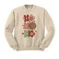 thumbnail image 1 of Daisy Ho Ho Ho Sweatshirt Unisex 2X-Large Sand, 1 of 5