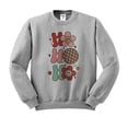 thumbnail image 1 of Daisy Ho Ho Ho Sweatshirt Unisex Large Grey, 1 of 5