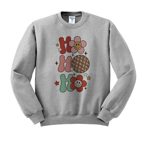 Daisy Ho Ho Ho Sweatshirt Unisex X-Large Grey