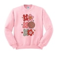 thumbnail image 1 of Daisy Ho Ho Ho Sweatshirt Unisex X-Large Pink, 1 of 5