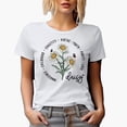 thumbnail image 1 of Daisy Is Innocence, Childhood, Chastity, Virtue, Youth, Purity & Love Art Merch Gift, White T-Shirt, Large, 1 of 5