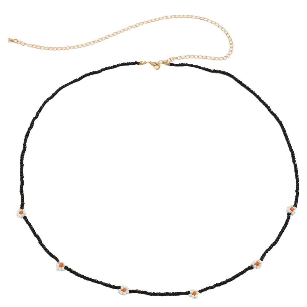 Daisy Jewelry for Women Small Waist Chain African Beads Bikini Belly