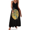 thumbnail image 1 of Daisy Jones & The Sleeveless Dress With Six Vintage Circles And Women's Wear Summer 2024 Summer Dress Woman 2024, 1 of 6