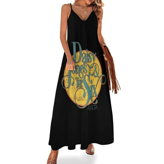 Daisy Jones & The Sleeveless Dress With Six Vintage Circles And Women's Wear Summer 2024 Summer Dress Woman 2024
