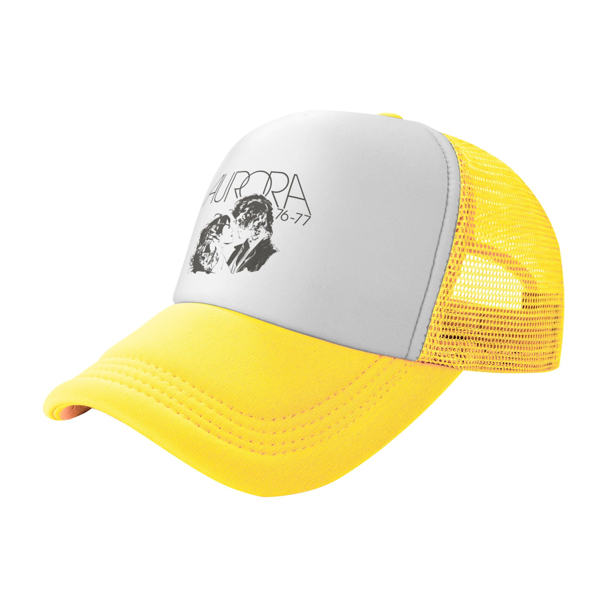 Daisy Jones & the Six - Aurora Vintage Trucker Hats Yellow One