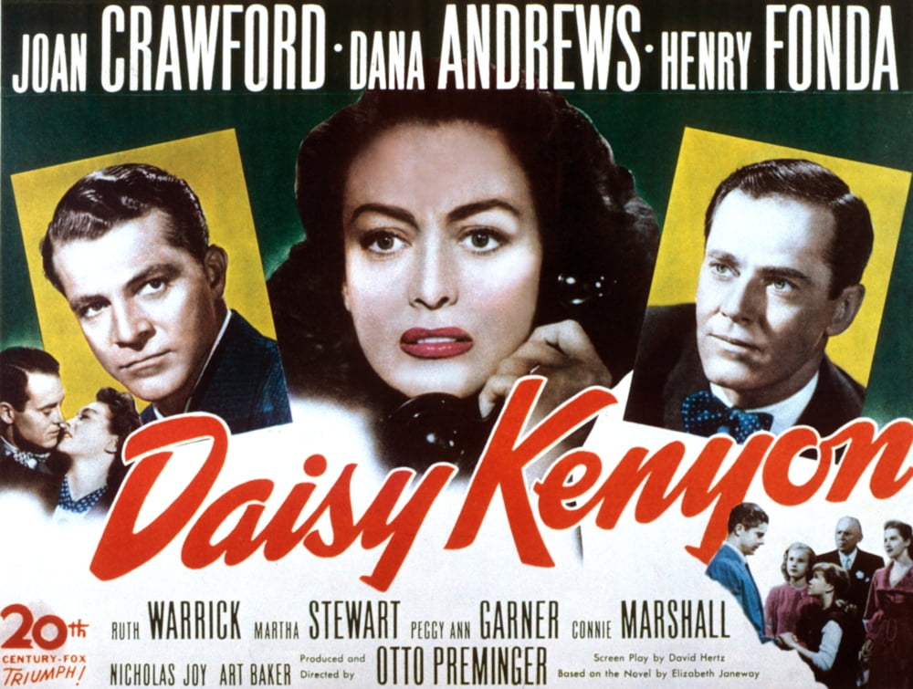 Daisy Kenyon Dana Andrews Joan Crawford Henry Fonda 1947. Tm And ...