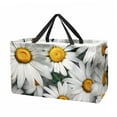thumbnail image 1 of Daisy Large Capacity Reusable Foldable Oxford Cloth Cube Organizer Tote Bag Toy Basket, 1 of 7