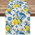 thumbnail image 1 of Daisy Lavender Plant Flowers Table Runner ration Home r Dinner Table ration Table r, 1 of 6