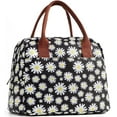 thumbnail image 1 of Daisy Lunch Bag for Women, Reusable Insulated Cooler Cute Lunch Tote Box for Office Work, 1 of 8