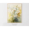 Spring Medoq Daisy Meadow Wall Art Print, Floral Spring Countryside Decor - Walmart.com