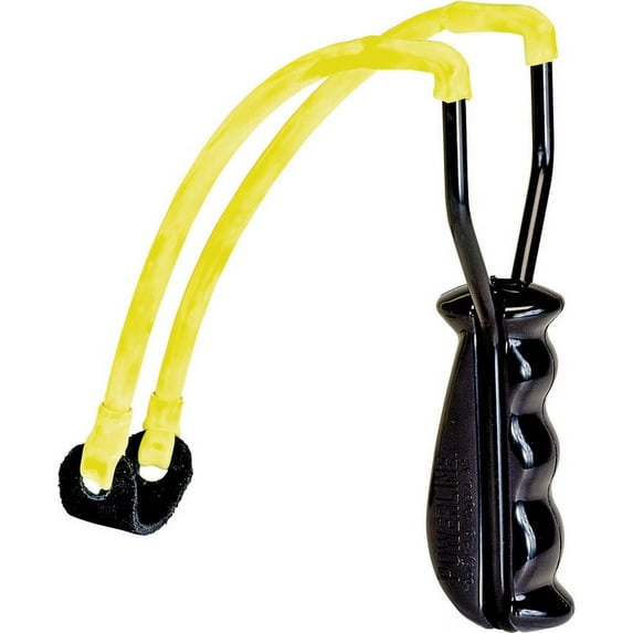 Daisy Model F16 Slingshot, Molded Handle, Steel Frame