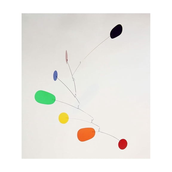 Daisy Modern Mobile | Hanging Art Sculpture | Metal Mobile