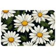 thumbnail image 1 of Daisy Non-Slip Polyester Chair Mats and Door Rugs - Machine Washable, 1 of 6