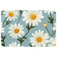 thumbnail image 1 of Daisy Non-Slip Polyester Floor Carpet Door Rugs - Machine Washable Kitchen Rug, 1 of 6