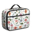 thumbnail image 1 of Daisy Pioneer Flower and Hearts Insulated Lunch Bag Teens,Bento School Lunch Bag for Teens for Work,Picnic or Travel 10.6x7.7x4.3 Inches,12 Can Capacity, 1 of 6