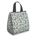 thumbnail image 1 of Daisy Pioneer Flower Insulated Lunch Bag for Women Men, Large Portable Soft Cooler Tote, Thermal Food Storage Bag with Pearl Cotton, 8.66L, 8.75"x5.75"x9.5", 1 of 6