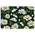 thumbnail image 1 of Daisy Polyester Non-Slip Machine Washable Bath Rugs Office Mat Floor Mats, 1 of 6