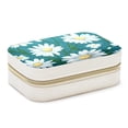 thumbnail image 1 of Daisy Portable Velvet Earring Organizer with Removable Compartment, Necklace Holder, Jewelry Organizer, and Decorative Gift Box, 1 of 7