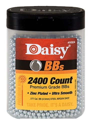 DAISY BOTTLE .177 BBS ZINC-PLATED STEEL 00CT