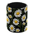 Daisy Print Pattern Pen Holder Fun Pencil Holder Makeup Brush Organizer