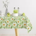 thumbnail image 1 of Daisy Print Tablecloth 60x102 Inch Spring Summer Floral Table Cloth Rectangle Green Daisy Flower Table Cover for Kitchen Dining Table Picnic Decoration Supplies, 1 of 6